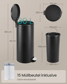 Odpadkový kôš LTB031BZ02