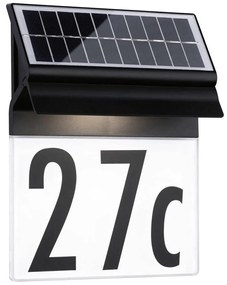 Paulmann 94694 - LED/0,2W IP44 Solárne domové číslo NEDA 3,7V