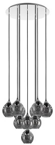Eglo 39683 - Luster na lanku BREGALLA 10xE27/40W/230V