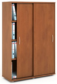 Stredná skriňa Praktik 100 x 40 x 147,9 cm, tmavý orech