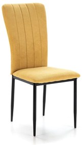 Jedálenská stolička v horčicovej farbe v súprave 4 ks Holly – Marckeric
