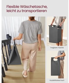 Kôš na bielizeň s 2 policami BLH211G01