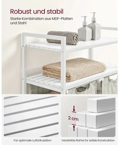 Kôš na bielizeň s 2 policami BLH211W01