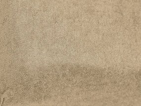 Froté plachta do detskej postieľky cappuccino 60x120 cm