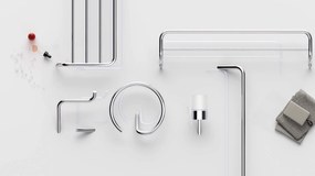 Deante Silia, nástenný držiak na toaletný papier, chrómová, DEA-ADI_0211