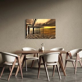 Obraz - Architektúra pri pobreží (90x60 cm)