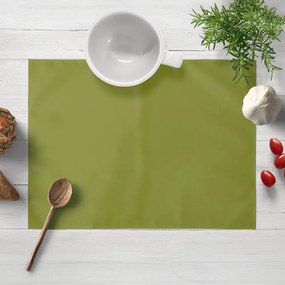 Biante Dekoračné prestieranie na stôl Rongo RG-095 Olivovo zelené 30x40 cm