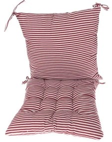 Sedák a operadlo chrbta v súprave 2 ks 40x40 cm – Dakls