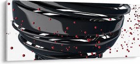 Obraz - Abstrakcia zemegule (120x50 cm)