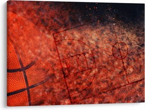 Obraz - Basketbalová lopta (70x50 cm)