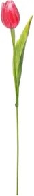 Umelá kvetina Tulipán 43 cm, červený%