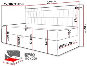 Jednolôžková posteľ 100cm Rivaldi 2 (biela + ružová). Vlastná spoľahlivá doprava až k Vám domov. 1122306