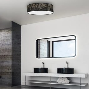 Stropné svietidlo SATINO 3xE27/60W/230V čierna/zlatá