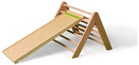 lupilu®  Rebrík a šmýkačka 2 v 1 Premium + Trojuholníková preliezka Premium  (800011370)