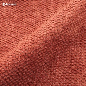 Rozkladacia/s úložným priestorom rohová pohovka v tehlovej farbe (pravý roh/s leňoškou) Fuji – Bobochic Paris