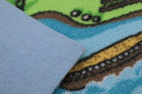 Detský metrážny koberec Aljaška 5229, na mieru, šíře 4m, viacfarebná, filc, detská izba