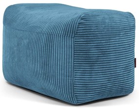 Modrý menčestrový sedací vak Plus 70 Lounge – SLOWDOWN