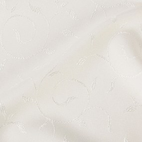 Goldea sviatočný hranatý teflónový obrus - smotanový s veľkými ornamentmi 80 x 80 cm