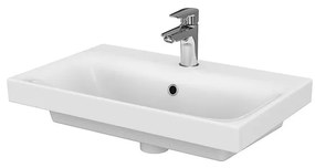 Cersanit Moduo Slim - zapustené umývadlo 60x38cm, biela, K116-010