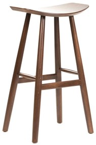 KYOTO WALNUT 77 DREVENÁ BAROVÁ STOLIČKA walnut