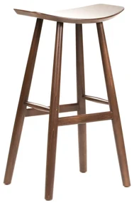 KYOTO WALNUT 77 DREVENÁ BAROVÁ STOLIČKA walnut