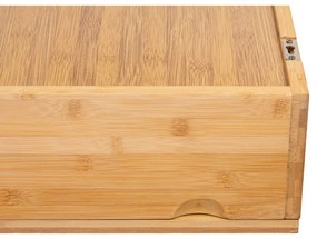 Kúpeľňová skrinka z bambusového dreva so zrkadlom Wenko Bambusa