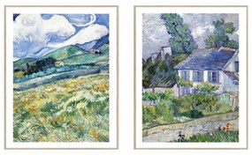Obrazy v súprave 2 ks reprodukcia 30x40 cm Van Gogh – knor