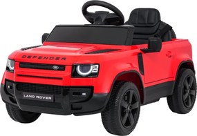Elektrické autíčko Land Rover Defender červené