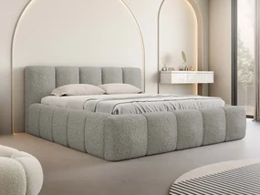 Čalúnená posteľ Ubipra Boucle, Rozmer postele: 160x200, Farby: Abriamo 07