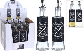 Sklenená fľaša na olej/ocot Morgan 300 ml sada 2ks