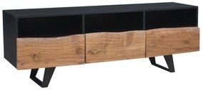 Dizajnový TV stolík Maalik 140 cm akácia