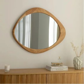 Zrkadlo 48244 Organic 90x75cm Dub dyha - Komfort-nábytok