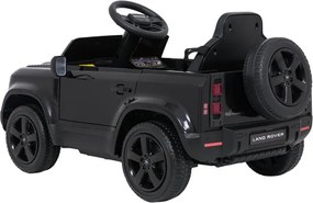 Elektrické autíčko Land Rover Defender čierne