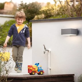 Philips 17337/87/PN - Vonkajšie nástenné svietidlo MYGARDEN HEDGEHOG E27/42W IP44