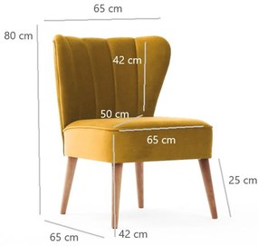 Kreslo Layla Gold