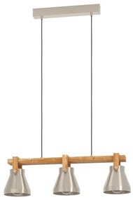 Eglo 43952 - Luster na lanku CAWTON 3xE27/40W/230V