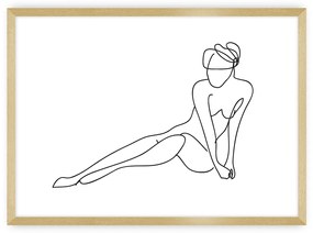 Plagát Figure Line II