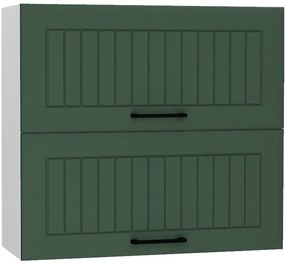 Skrinka do kuchyne Irma W80grf/2 zelená Mat