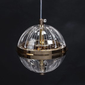 Toolight Toolight, stropné svietidlo 50cm, 160W, 4000K, 5000lm, G143-CP, zlatá, OSW-02613
