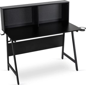 PROXIMA.store - Industriálny písaci stôl ICE FARBA: hnedá