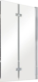 Besco Vaňová zástena PRESTIGIO 80150 (80x150 cm | Transparent)