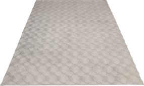 Obsession, Kusový koberec Diamond Cut 800 Grey, 80x150, šedá, obývacia izba