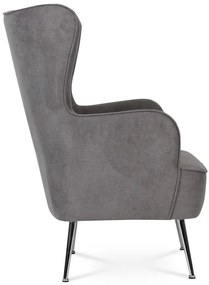 BONTEC Kreslo, sivá látka, AK-317 GREY2 Farba: Šedá