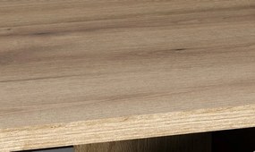 Komoda so zásuvkou Esteban 150 cm, antracit/dub evoke