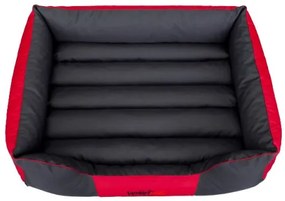Pelech Comfort XL červený / sivý