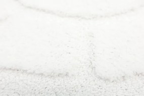 Kúpeľňový koberček Ocean biely kruh