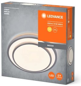 Ledvance - LED Stropné svietidlo ORBIS BERLIN LED/16W/230V strieborná