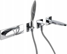 Podomietková vaňová batéria Fima Eclipse Chróm [F3909X2CR]