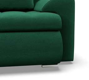 Rohová rozkladacia sedacia súprava TOKIO II PRO Pravá Zelená