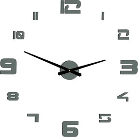 SENTOP | Nástenné hodiny nalepovacie  veľké Moderné hodiny | SENTOP 12P021 PLEXI 2D HEU+ analógové